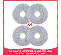 Piezas de paño de fregona para Dreame X30 Ultr/X40 Ultra/X50 Ultra