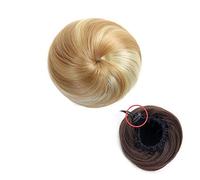 Piezas de Pelo de Moño Para mujer 1 paquete de moño sintético, recto, rosquilla, peluca con cordón, bailarina falso for mujeres, accesorios for el cabello
