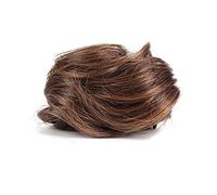 Piezas de Pelo de Moño Para mujer Bollo sintético Extensión de peluca desordenada Donut Claw Clip Bun Moño rizado ondulado desordenado damas for reuniones fiesta diarias