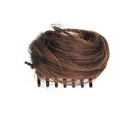 Piezas de Pelo de Moño Para mujer Bollo sintético Extensión de peluca desordenada Donut Claw Clip Bun Moño rizado ondulado desordenado damas for reuniones fiesta diarias