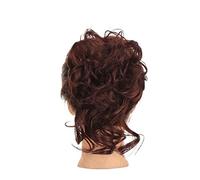 Piezas de Pelo de Moño Para mujer Pelucas sintéticas Fluffy Messy Wavy Bun Alargamiento Hairband Elástico Ponytail Hair Pieces for Mujeres Niñas