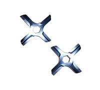 Piezas De Picadora De Carne SUS420, MS-4775250 De Cuchillo Picadora De Hoja #5, Compatible Con Piezas Moulinex, HV3/KRUPS F402, 2 Uds.