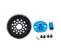 Piezas de radiocontrol para Tamiya para Tt02 Tt02D 1/10 RC Modelo De Coche Alta Velocidad Metal Big Gear Kit 68T 54500 Rz007