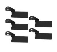 Piezas de Rasqueta de Metal para Filamento de Impresora 3D, 5 Unidades, Accesorios de Repuesto, Negro, Compactas y Resistentes - Alta Durabilidad, Diseño Preciso, Ideal para Uso