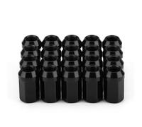 Piezas de recambio Compatible Con Mitsubishi Tuercas De 17 Mm M12X1. Tuercas De Seguridad De Rueda De Aleación De Aluminio Tuercas De Rueda Negras Accesorios Para Coche