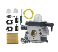Piezas De Recortadora Caña para Stihl MM55 MM55C Repuesto Carburador para Zama C1Q-S202A 4601-120-0600 con Filtro Aire Kit Afinación