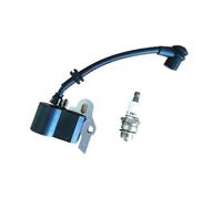 Piezas de reparación Bobina de encendido y bujía compatibles con motosierra Champion 138. Número de pieza del módulo: 9288-310001.(With Spark Plug)