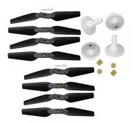 Piezas de reparación compatibles para L800 998 Pro Drone plegable RC Quadcopter, incluidos brazos, Motor, marco de hélice, tren de aterrizaje y accesorios de protección(GEARS 8PROPELLER)