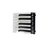 Piezas de reparación de piano digital compatibles con Yamaha YPT-370 PSR-E373 PSR-E473 PSR-E453 PSR-E443 PSR-E463, teclas blancas y negras de repuesto