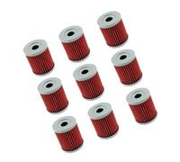 Piezas de reparación Filtro de aceite DR125 compatible con DR125 DR200 SE Raider SF44A SJ SE XY 1985-2000(9 pc)