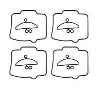piezas de reparación Junta Tórica Del Flotador Carburador Motocicleta, Junta Cámara, Kit Reparación De Piezas De Reconstrucción Del Sello Para Keihin PWK PWM PJ 33 34 35 36 38(Style3)