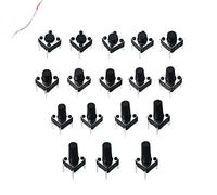 Piezas de repuesto 50 Uds. Compras gratis 6 * 6 * 9/10/11/12/18/19/20mm 4 pines calidad Mini Micro interruptor botón táctil momentáneo G08 Drop Ship