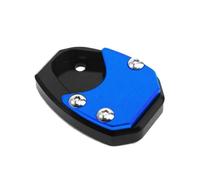 Piezas de Repuesto Accesorios CNC Aluminio para Motocicleta Extensión Soporte Lateral para Kymco Xciting S400 2017-2025(Blue)