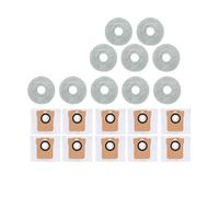 Piezas De Repuesto Accesorios Consumibles Bolsa for Polvo De Trapeador, Compatible Con Xiaomi, Compatible Con Mijia, M30S D103CN M40 X10+ X20+ X20 Plus X20 Max S20+(G)