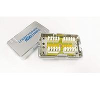 Piezas de Repuesto Accesorios para Impresora 10Pcs Utp FTP 250Mhz Caja de conexión Cat.6 Compatible con Empalme de Dos Cables Ethernet Cat 6