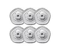 Piezas De Repuesto Almohadilla Paño Mopa Cepillo Lateral Principal, Compatibles Con Dreame Bot W10/W10 PRO, Accesorios Robot Aspirador(6pc mop)