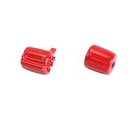 Piezas de repuesto Compatible Con Para F10 2010-2017 F02 2009-2014 Botón Perilla Control Llave De Volante Multifunción OEM:61319229484(1 Pair Red)