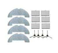 Piezas de repuesto, compatible con Vexilar W7/W9/W11/15 con filtro HEAP piezas de Robot aspirador, almohadilla de fregona, cepillo lateral, cepillo de limpieza