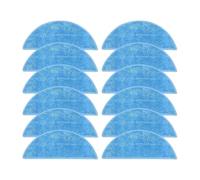 Piezas De Repuesto, Compatibles Con Ilife A30 Pro, Paños De Fregona Lavables for Aspiradora, Almohadillas De Limpieza, 12 Uds.
