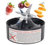 Piezas de repuesto compatibles con Nutribullet Lean NB-203, repuesto de cuchilla extractora Pro compatible con NutriBullet Lean, Nutribullet Prime, Nutribullet Balance