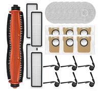 Piezas de repuesto completas para Xiaomi Robot Vacuum 5 OV31GL Incluye Filtros Mopas Cepillos y Bolsas de Polvo para Limpieza (B)