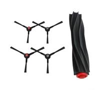 Piezas de repuesto de aspiradora robot para Eufy S1 para Pro 5 Pack Robot | Juego de 5 piezas, principal para más 4 cepillos laterales, se adapta a S1 Pro, limpieza profunda del suelo