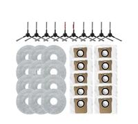 Piezas De Repuesto De Bolsa De Polvo De Paño De Mopa Con Filtro De Cepillo Lateral Principal, Compatible Con JONR P20 PRO /T5 Pro, Accesorios De Aspiradora Robot(Set 13)