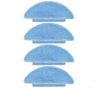 Piezas de repuesto de paño de fregona compatibles con aspiradora robot X-One 2 Pro, almohadillas de limpieza de microfibra lavables para el cuidado del piso en el hogar (paquete de 4)