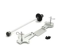 Piezas de Repuesto de Placa de Segundo Piso de Unidad Central de Columna de Carcasa de Coche para 144016 144018 144001 144002 144010 144014(Silver)