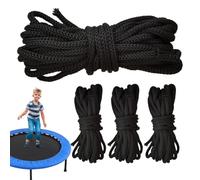 Piezas de repuesto de red para cercas - Cuerda de conexión de trampolín resistente - Cordón de amarre con soporte de carga fuerte - Cordón de agrupación duradero para redes de equipaje Ropa Accesorios