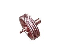 Piezas de Repuesto de Rodillo de ratón Rueda de Desplazamiento de polea de ratón de Metal Piezas de reparación de ratón para logitech (Rosa)