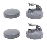 Piezas De Repuesto De Tapa Plana Y Tapa Abatible For Vasos De Licuadora, Compatibles Con Nutribullet, Exprimidor De Licuadora