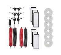 Piezas De Repuesto De Trapos De Tela De Fregona Con Filtro De Cepillo Lateral De Rodillo, Compatible Con Xiaomi, Compatible Con Roborock P10S Pro, Reemplazo De Aspiradora Robótica(23PCS)