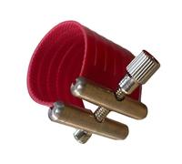Piezas De Repuesto Estándar Para Saxofón, Ligaduras Para Boquilla, Clip De Sujeción De PVC Para Saxofón Alto Tenor De Tono Alto Práctico Accesorio de Saxofón (Color : Red, Size : Tenor)