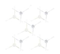 Piezas De Repuesto for Fregona con Filtro HEPA De Cepillo Lateral Principal Compatibles con Accesorios De Aspiradora Robot Tefal Rowenta X-plorer Serie 95 RG7975WH RG7987(10 PCS Side Brush)
