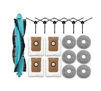 Piezas De Repuesto For Mopa, Filtro HEPA, Rodillo De Trapo, Cepillo Lateral, Accesorios, Compatibles Con Cecotec Y Conga, Aspiradora Giratoria 11090.(17pcs)