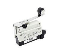 Piezas de repuesto Interruptor basculante 10A 250VAC AZ-7312 AZ-7311 AZ-7121 AZ-7310 TZ-7141 Microinterruptor impermeable límite viaje Palanca rodillo recta 90 grados(Az-7121)