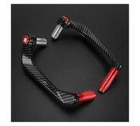 Piezas de Repuesto Manija De Motocicleta Puños Guardia Freno Embrague Palancas Protector CNC para Benelli BN125 BN 125 2017 2018 2019 2020 2021 2022 2023 Piezas modificación(Red)