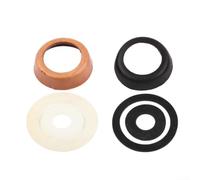 Piezas de repuesto manuales 2 juegos, mangas de pistón tipo 75 con funda de cuero y junta tórica para bombas de agua