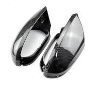 Piezas de repuesto Para A-udi A6 C7 S6 2012 2013 2014 2015 2016 2017 2018 Cubierta Espejo Retrovisor Coche Ala Lateral Protección Marco Cubiertas Embellecedoras Piezas modificación(Carbon Look)