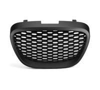 Piezas de repuesto Para asiento Para Leon MK2 1P Para Altea 5P Para Altea XL 3 Para Toledo Mk3 5P 2004-2009 Parrilla parachoques delantera Parrilla de malla de panal Piezas modificación(Negro mate)