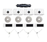 Piezas de repuesto para aspiradora, cepillo de rodillo de repuesto, bolsa de polvo, kit de cepillo lateral compatible con Pro Plus Max DLX53 para una limpieza eficiente y