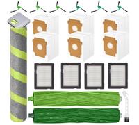 Piezas de repuesto para aspiradora iRobot Roomba Max 705/706 Combo, kit de accesorios Combo Max 705/706, 2 cepillos principales, 6 bolsas de polvo, 4 filtros, 1 escurridor, 6 cepillos laterales, 1