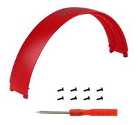 Piezas de repuesto para Beats Studio 3 - Diadema de repuesto para auriculares Studio 3 (A1914) con cable e inalámbricos, kit de reparación, accesorios para auriculares sobre la oreja, rojo