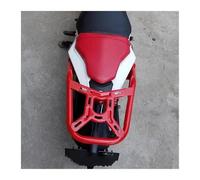 Piezas de Repuesto para Benelli BJ125-3E TNT125 BJ125-3E TNT125 Portaequipajes De Motocicleta Maletero Trasero Portaequipajes Respaldo Piezas modificación(Tailstock A-Red)