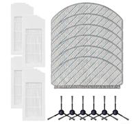Piezas de repuesto para Bosch Spotless + Bcrd1w Bcrc1w y Spotless Advanced + Bcrd2w Bcrc2w con filtro y cepillos laterales (B)