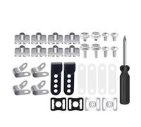 Piezas de Repuesto para Casco de fútbol,Kit de herrajes para Casco de softbol - Kit de herrajes para de Hockey Multiusos | Herramienta Manual fácil de Usar 31X, Piezas de Repuesto para de