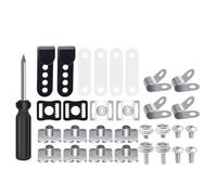 Piezas de Repuesto para Casco de Hockey, Kit de reparación de Casco de fútbol - Kit de Hardware Multiusos para Cascos de softbol | Piezas de Repuesto para de fútbol 31X, Herramienta Manual fácil