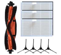 Piezas de repuesto para Cecotec - para aspiradora robot CONGA 7690 M20 - Cepillo de rodillo principal, 4 cepillos laterales, kit de 3 filtros, accesorios de nailon y plástico para una limpieza