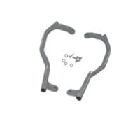Piezas de Repuesto para CFMOTO 450MT 450MT Portaequipajes para Motocicleta Reposabrazos Traseros Pasajeros El Asiento Trasero Manillas La Barra Agarre Piezas modificación(Silver)